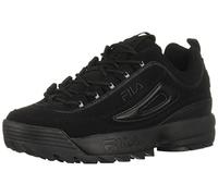 Zapatillas Fila Strada Disruptor para hombre, Negro (Negro/Negro/Negro), 41.5 EU