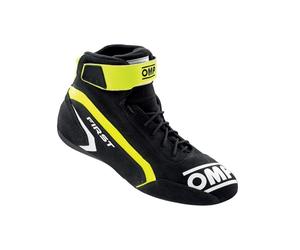 Zapatillas First Race my2021 Antracita/Fluo Amarillo Talla 44 Fia 8856-2018