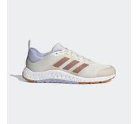 adidas Everyset Trainer Shoes, Zapatos de Gimnasio y Entrenamiento Mujer, Chalk White/Warm Clay/Violet Tone, 40 EU