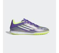 adidas F50 Club Indoor Football Boots, Botas de fútbol Unisex Adulto, Purple Rush/FTWR White/Lucid Lemon, 42 EU