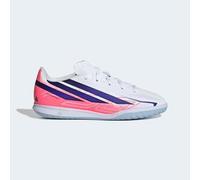 Zapatillas fútbol sala F50 Club Niño Blanco/Violeta adidas 34