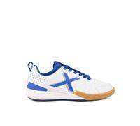 Zapatillas fútbol sala MUNICH RONDITO junior. Blanco/azul 36