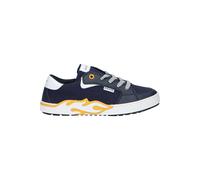 Geox J ALPHABEET Boy, Zapatillas para Niños, Navy/Yellow, 32 EU