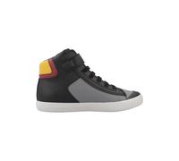 Geox J Gisli Boy A, Zapatillas Niños, Negro, 28 EU