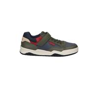Geox Zapatillas J Perth Boy transpirables Military Navy Talla 34 EU