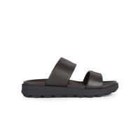 Geox U Spherica Ec6 A, Sandalia Deslizante Hombre, marrón Oscuro, 44 EU
