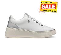 Zapatillas Geox Sunnetty Para Mujeres Casual De Todos Los Días Chic Moda Blancas