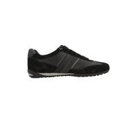 Geox U Wells C, Sneakers Hombre, Multicolor Black Dk Jeans, 40 EU