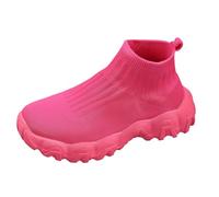 Zapatillas Gimnasio Mujer Calcetines Deportivos para Correr de Gruesa, Ligeros y de Malla con Volantes para Mujer Zapatos Ortopedicos Calzado Deportivo Informal Zapatillas Comodas (Red, 41)