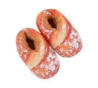 Zapatillas Hombre Mujer Rigolo Pain Mantequilla Zapatillas Unisex Pareja Invierno Cálido Slippers Antiderapant de Maison Mules Zapatillas Cómodas Suave Mule Pantoufle Peluche Zapatillas Calentadas, 01