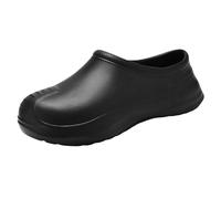 Zapatillas Hombre Playa Zapatillas de Chef para Hombre Diseño Moderno y Cómodo para Uso Diario y Exterior (Black, 39)