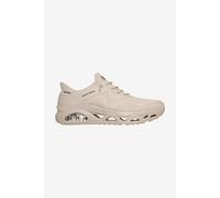 Skechers Hombre Uno Glide-Step Air Gliders Slip-In Entrenador, Natural Knit, 45 EU