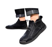 Zapatillas Hombre Trekking Zapatillas Hombre Casual Verano Deportivas Verano Botas Informales Versátiles para Exteriores con Cremallera Botines Ligeros Shoes Men Caminando