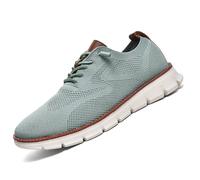 Zapatillas Hombre Verano Casual Walking Shoes, Urban Ultra Comfortable Shoes for Men (Light Green,41)