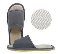 Zapatillas Hotel Para Hombres y Mujeres, eiHotel Portátil Pantuflas Invitados Dormitorio Blando Puede Reutilizar Zapatillas Interiores Antideslizantes, con Suelas de 12 mm de Espesor para Que Los Hués