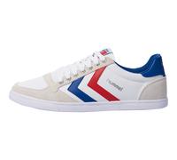 hummel Slimmer Stadil Low, Zapatillas, Unisex adulto, White Blue Red Gum 63 512 9228, 38 EU