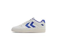 Hummel Zapatillas Unisex ST. Power Play, Color Blanco/Azul, Talla 44 EU, Blanco y Azul, 44 EU