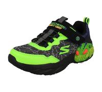 Skechers Zapatillas para niños Creature Lights 400617 con luz Negras/Lima