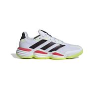 adidas Stabil 16 Indoor Shoes, Calzado Deportivo Hombre, Cloud White/Aurora Met. / Aurora Plum, 42 2/3 EU