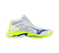 Mizuno Shoe Wave Lightning Elite MID. 39 - White LightYellow Dazzling Blue 44, 39 White Lightyellow Dazzling Blue, 44 EU
