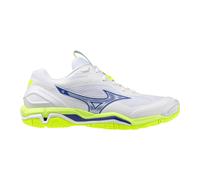 Mizuno Wave Stealth 6 Gibraltar Sea/Antarctica/Fiery Red