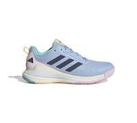 adidas Novaflight 2 Indoor Shoes, Calzado Deportivo Mujer, Glow Blue/Shadow Navy/Core Black, 37 1/3 EU