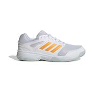 adidas Mujer Speedcourt Women Indoor Shoes, FTWR White/Pure Tangerine/Crystal Sky, 36 EU