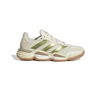 adidas Stabil 16 Indoor Shoes, Calzado Deportivo Mujer, Off White/Gold Met./Crystal Sand, 39 1/3 EU