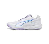 Puma Accelerate Pro 5 W+ - Tenis de Interior para Mujer, Color Blanco/Zafiro Real-Lavanda Claro, Talla 5 de Reino Unido
