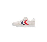 hummel Slimmer Stadil Leather Low Jr, Zapatillas, Blanco, 32 EU