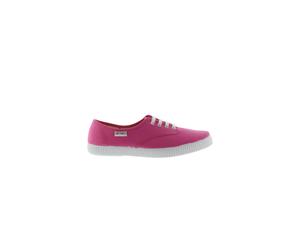 Zapatillas Inglesas De Lona Victoria 1915 Con Cordones Blancos MKP