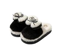 Zapatillas Invierno Mujer Casa,Pantuflas De Invierno Con Forro Polar Y CóModas Zapatillas De Interior Con Espuma ViscoeláStica Para Usar Todo El DíA