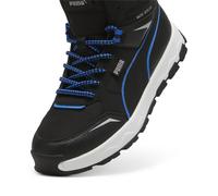 PUMA Evolve Trail Jr, Sneaker, Black-Hyperlink Blue, 38 EU