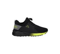 Kappa Logo Sanpuerto El Kid, Zapatillas deportivas Unisex niños, Negro (Black-Grey Md-Neon Y), 34 EU