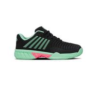 K-Swiss Zapatillas Express Light 3 ClayTennis para Mujer, Negro neón Menta neón Rosa Pastel, 40 EU