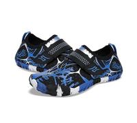 Zapatillas ligeras para niños, suela que no deja marcas, ligeras, transpirables, con cierre de , suela antideslizante, para uso diario al aire libre, escuela, zapatos de entrenamiento, Black, 33 EU