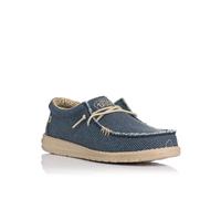Zapatillas Lona Hey Dude Wally Braided Hombre Azul