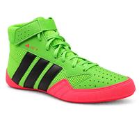 ZAPATILLAS LUCHA ADIDAS HAVOC PLUS KJ1347 WRESTLING SHOES BOXING BOOTS VERDE
