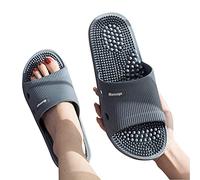 Zapatillas Masaje Pies Sandalias De Acupresión para Hombres Y Mujeres Zapatillas De Ducha De Baño De Secado Rápido con Amortiguación, Chanclas De Casa Zapatos De SPA