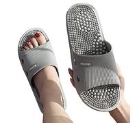 Zapatillas Masaje Pies Sandalias De Acupresión para Hombres Y Mujeres Zapatillas De Ducha De Baño De Secado Rápido con Amortiguación, Chanclas De Casa Zapatos De SPA