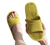 Zapatillas Masaje Pies Sandalias De Acupresión para Hombres Y Mujeres Zapatillas De Ducha De Baño De Secado Rápido con Amortiguación, Chanclas De Casa Zapatos De SPA