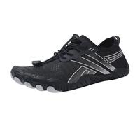 Zapatillas Minimalistas Zapatos de Agua para Mujeres y Hombres, Zapatos Deportivos Descalzos para Playa, Deportivos de Verano Exteriores, Senderismo, natación, Playa, Agua (Dark Gray, 43)