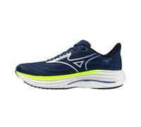 Zapatillas Mizuno Wave Rider 29 Azul Amarillo SS26, Talla 44 - EUR