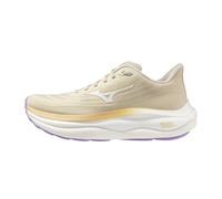 Zapatillas Mizuno Wave Sky 9 Beige Morado SS26 Mujer