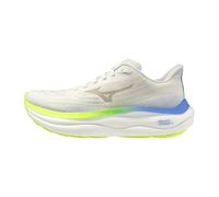 Zapatillas Mizuno Wave Sky 9 Blanco Amarillo SS26 Mujer