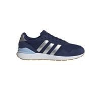 adidas Run 60s 4.0 Shoes, Zapatos Mujer, Dark Blue/Silver Met./Glow Blue, 38 2/3 EU