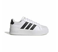 adidas Mujer STREETTALK Bold Shoes, FTWR White/Core Black/Matte Gold, 40 EU