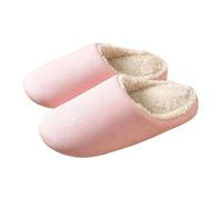 Zapatillas Mujer Cálida, Zapatillas De Peluche Mujer De Interés Suave Y Cómodo Otoño E Invierno Con Suela Silenciosa