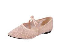 Zapatillas Mujer Casual Caminar, Zapatillas Deportivas Mujer Caminar, Zapato Planos con Cordones Punta Afilada Puntera Abierta Y Tiras - Estilo Ballet Shoes Zapatos Elegantes Shoes For Women