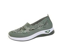 Zapatillas Mujer Casual Comodos, Bambas Mujer Caminar, Zapatos Sin Cordones Punto Transpirables Y CóModos con Plantilla Suave Ligeros Y Uso Diario Sneakers Zapatos Zapatos Elegantes Shoes For Women